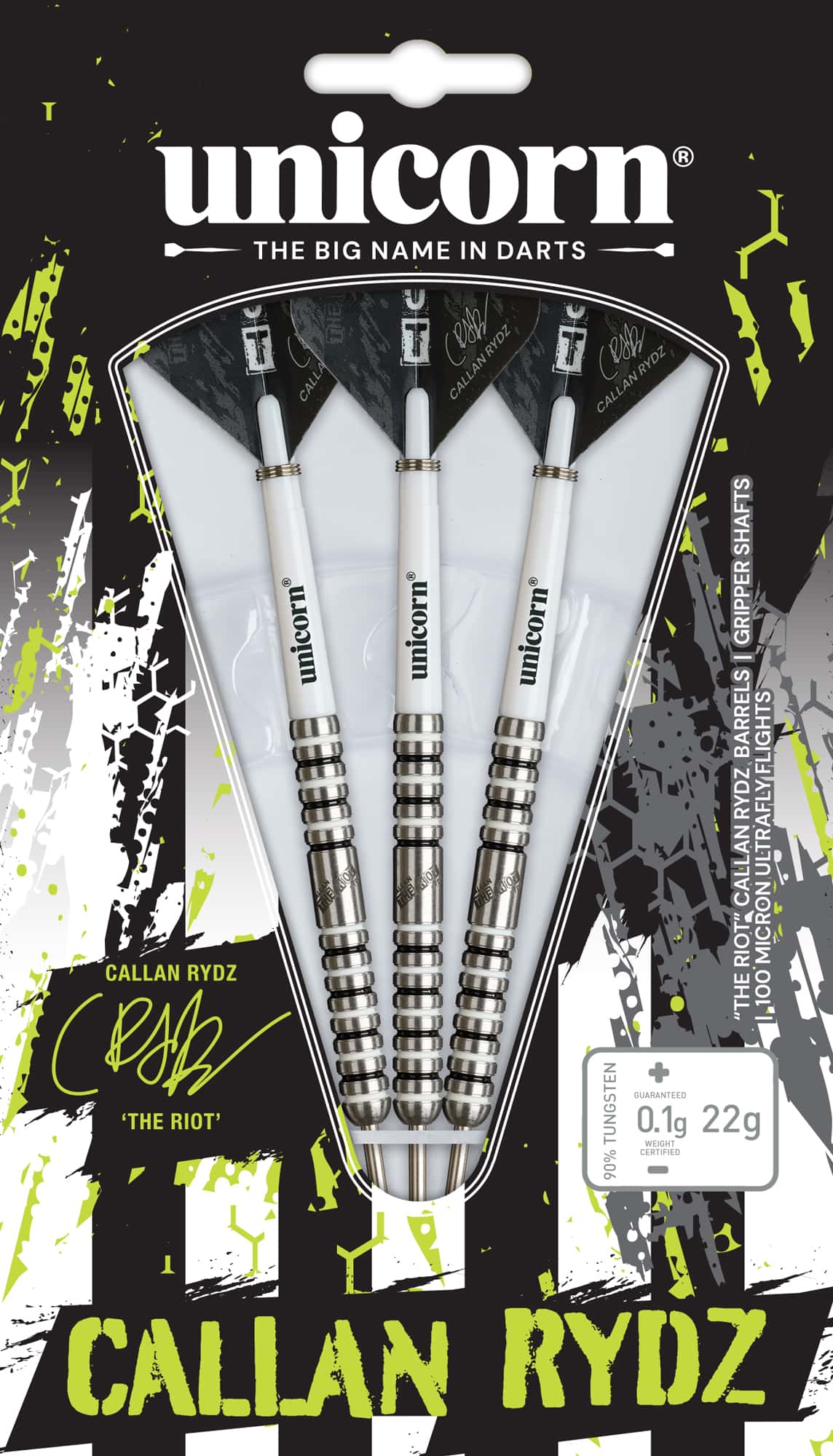 Unicorn Callan Rydz The Riot Steel Darts