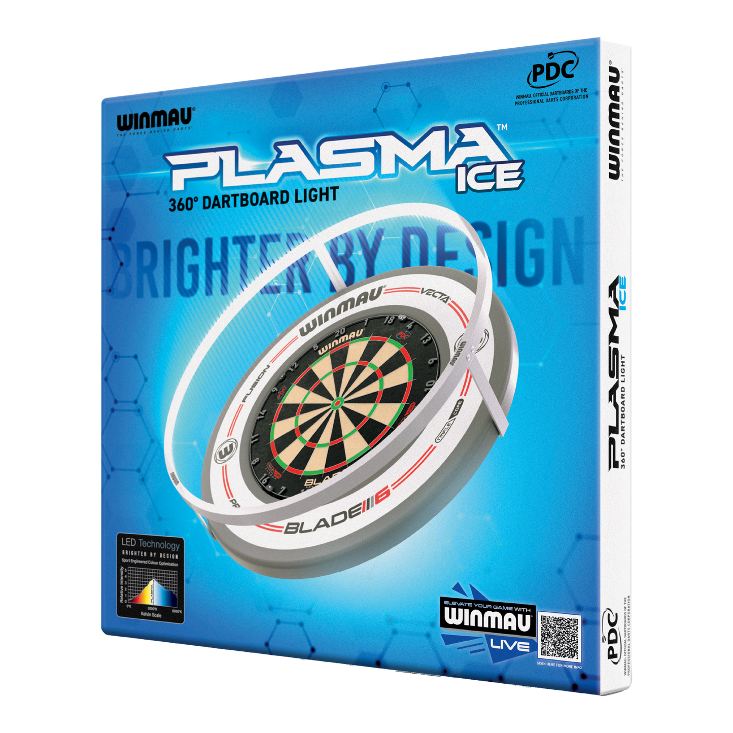 Winmau - Plasma Ice LED Dartboard Light