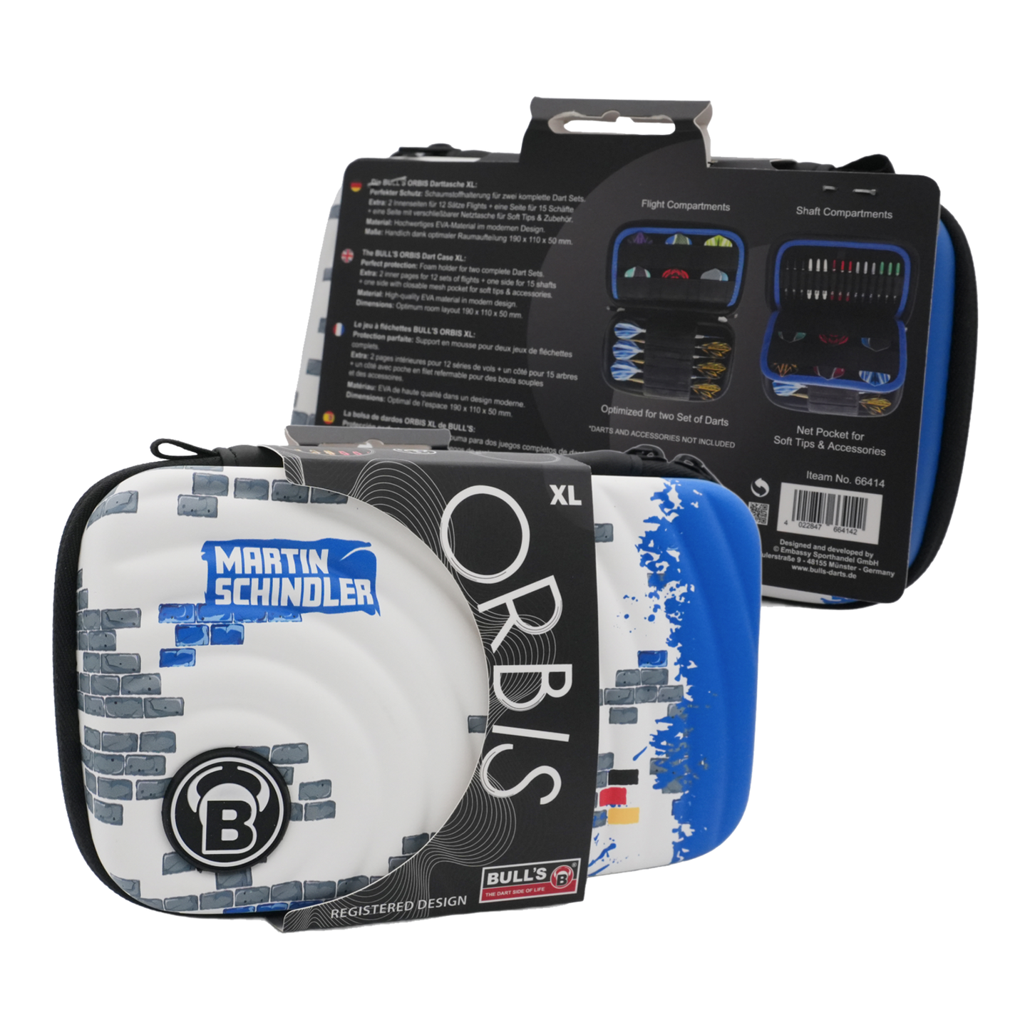 Bulls Orbis XL Martin Schindler Dartcase