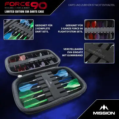 Mission Force 90 Dart Case Limited Edition Large