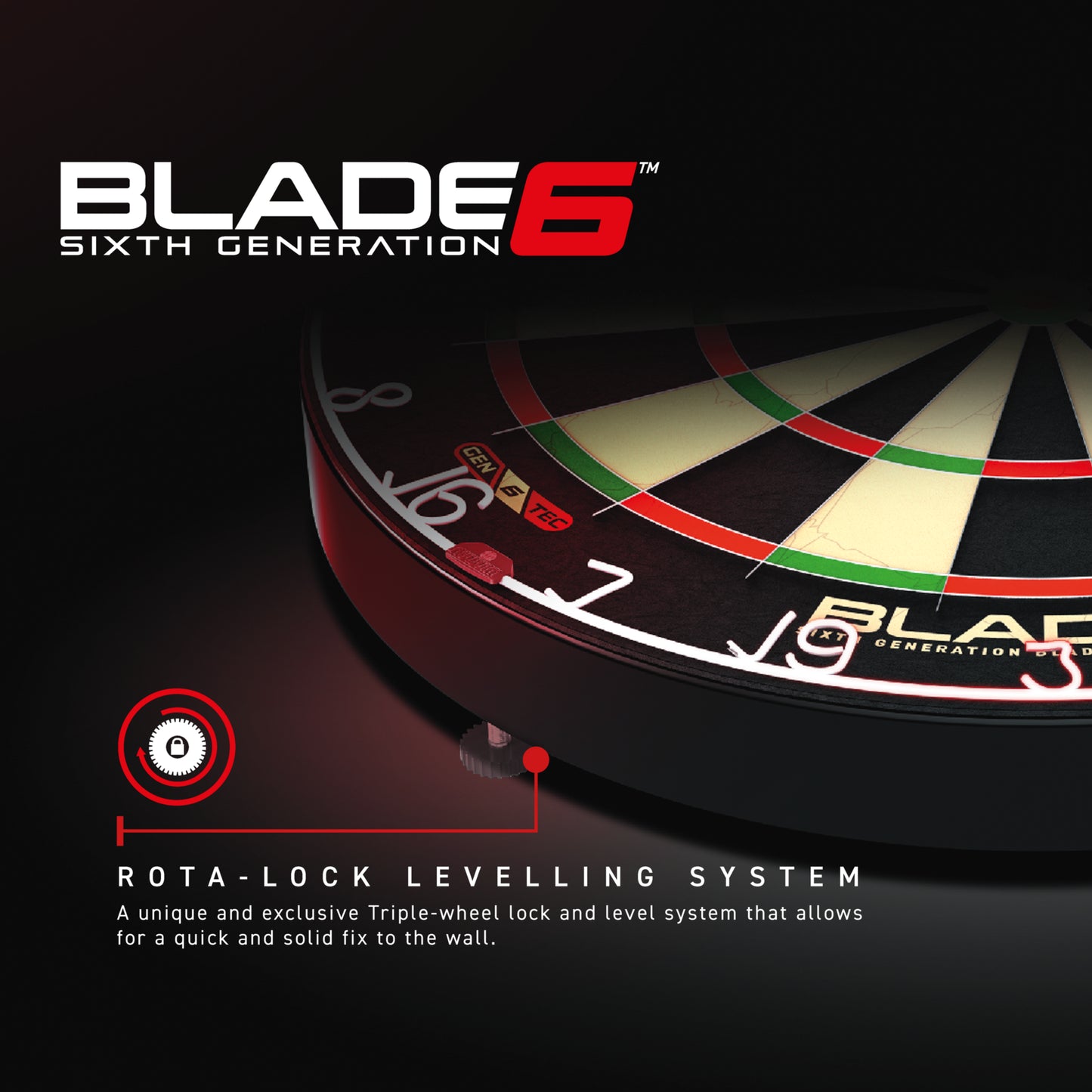 Winmau - Blade 6 Steeldartboard