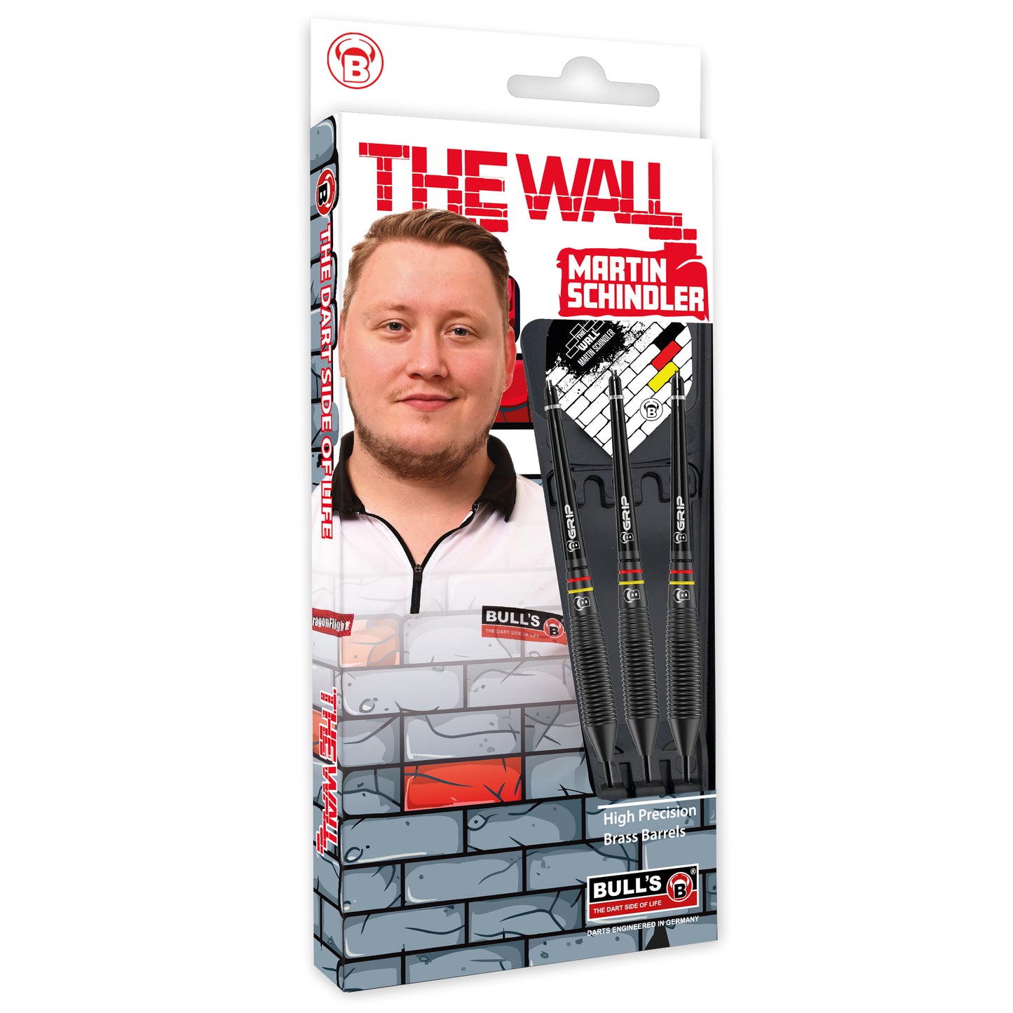 BULL'S Martin Schindler Black Brass Steeldart