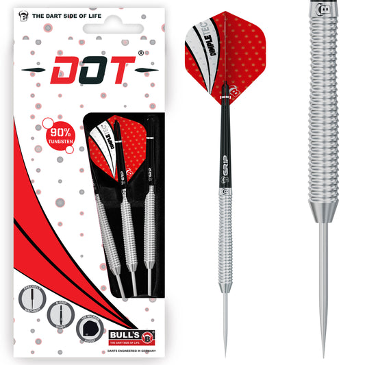BULL'S Dot D2 90% Tungsten Steel Dart