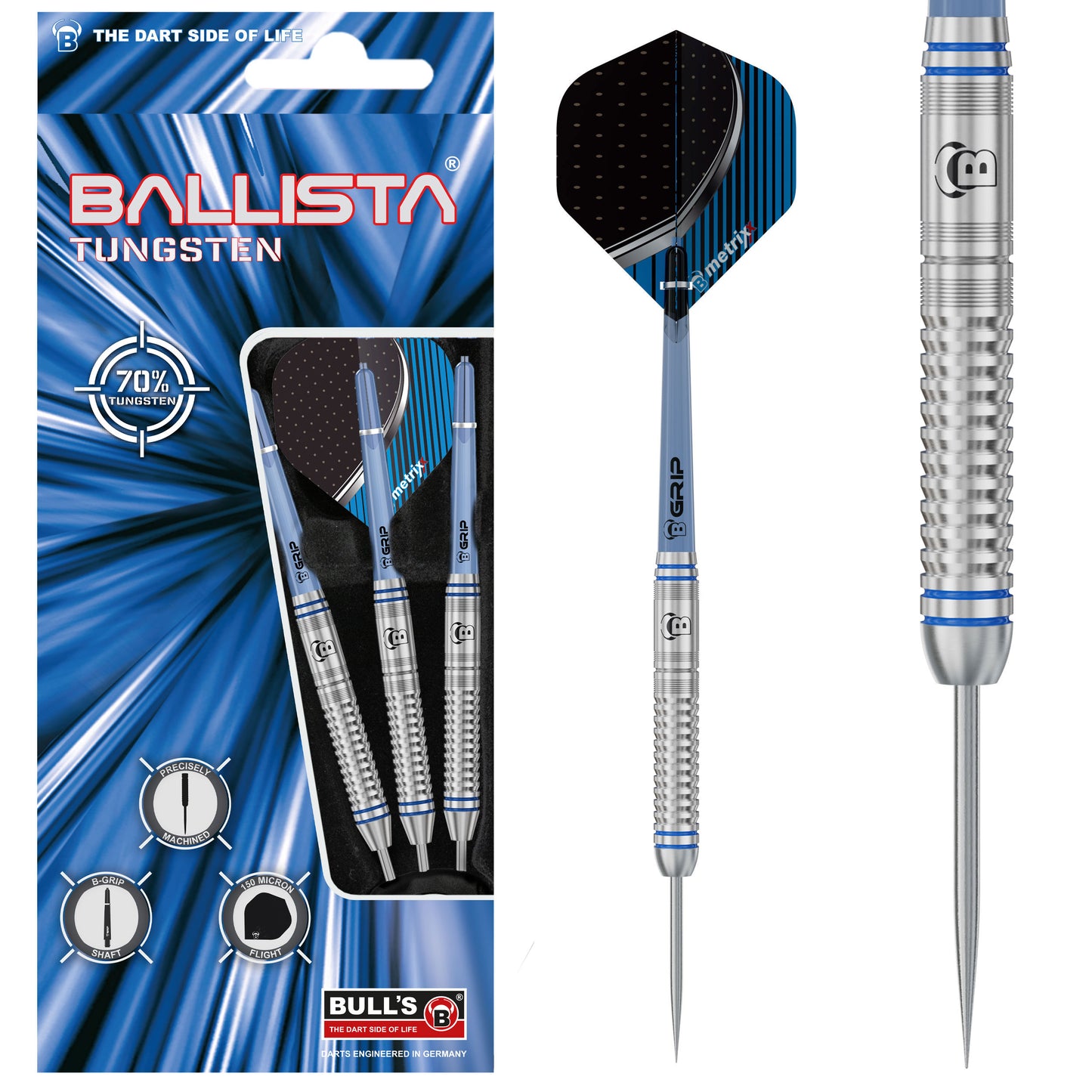 BULL'S Ballista Steeldart, 70% Tungsten