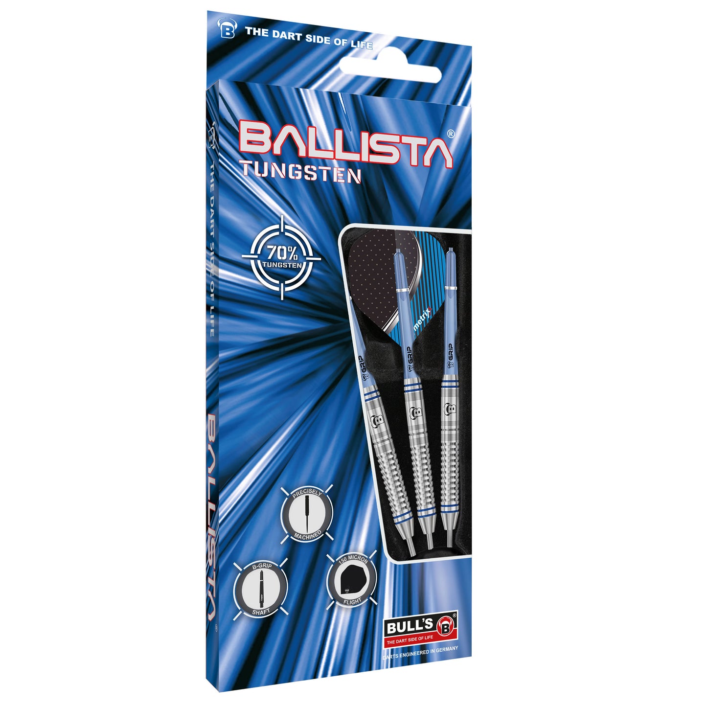 BULL'S Ballista Steeldart, 70% Tungsten