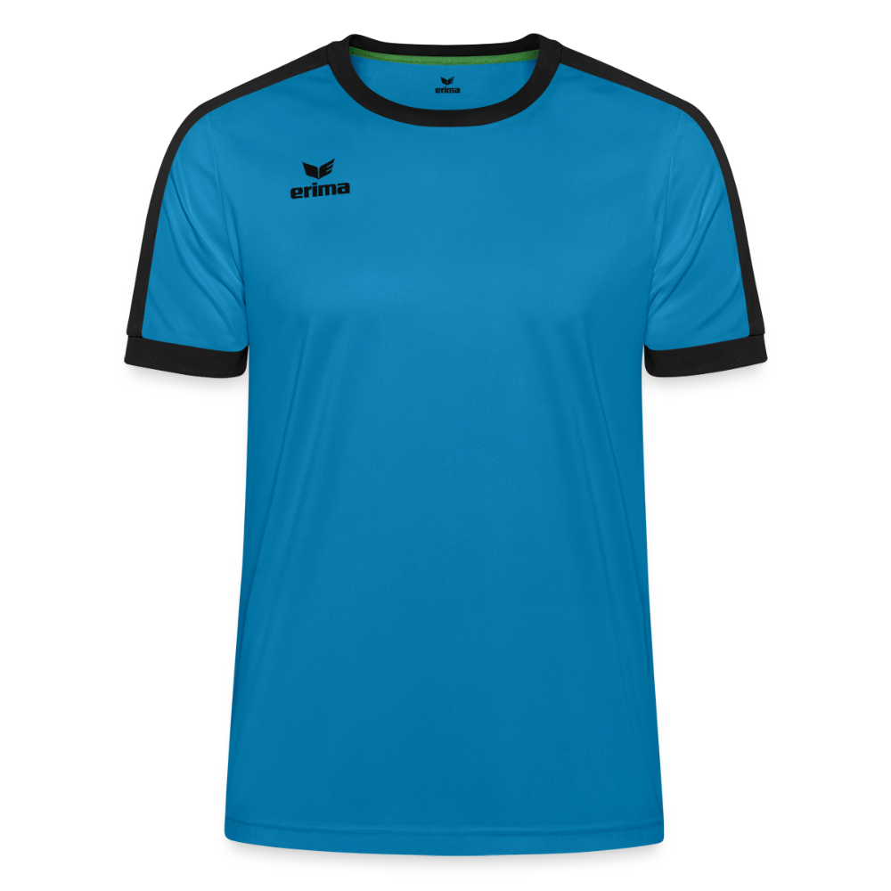 ERIMA Unisex Retro Star Trikot - Türkis/Schwarz