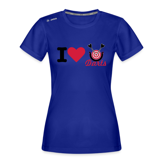 JAKO Frauen T-Shirt Run 2.0 - Royalblau