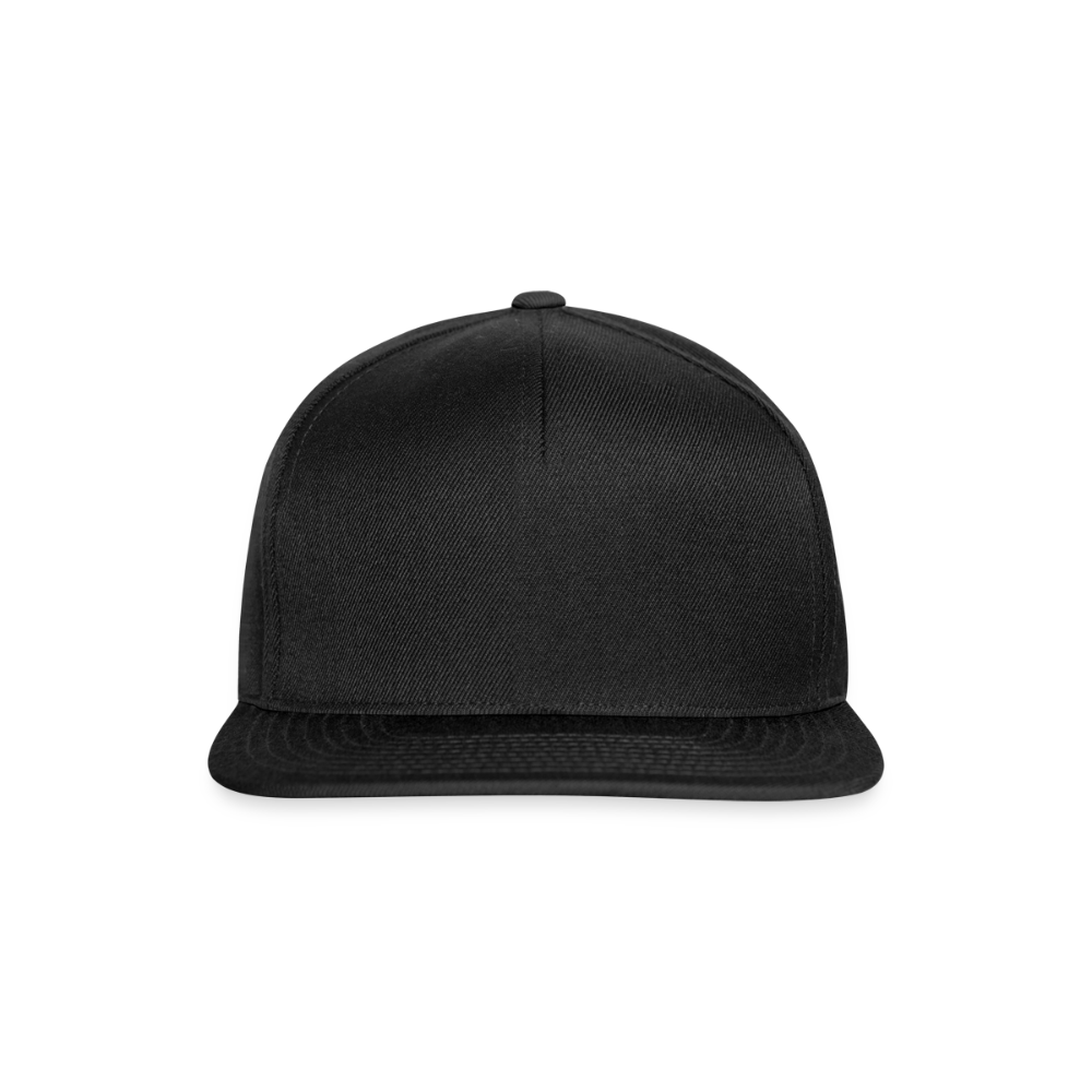 Snapback Cap - Schwarz/Schwarz