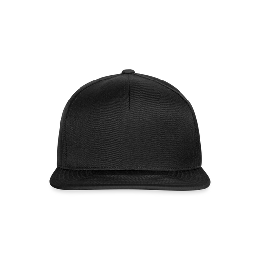 Snapback Cap - Schwarz/Schwarz