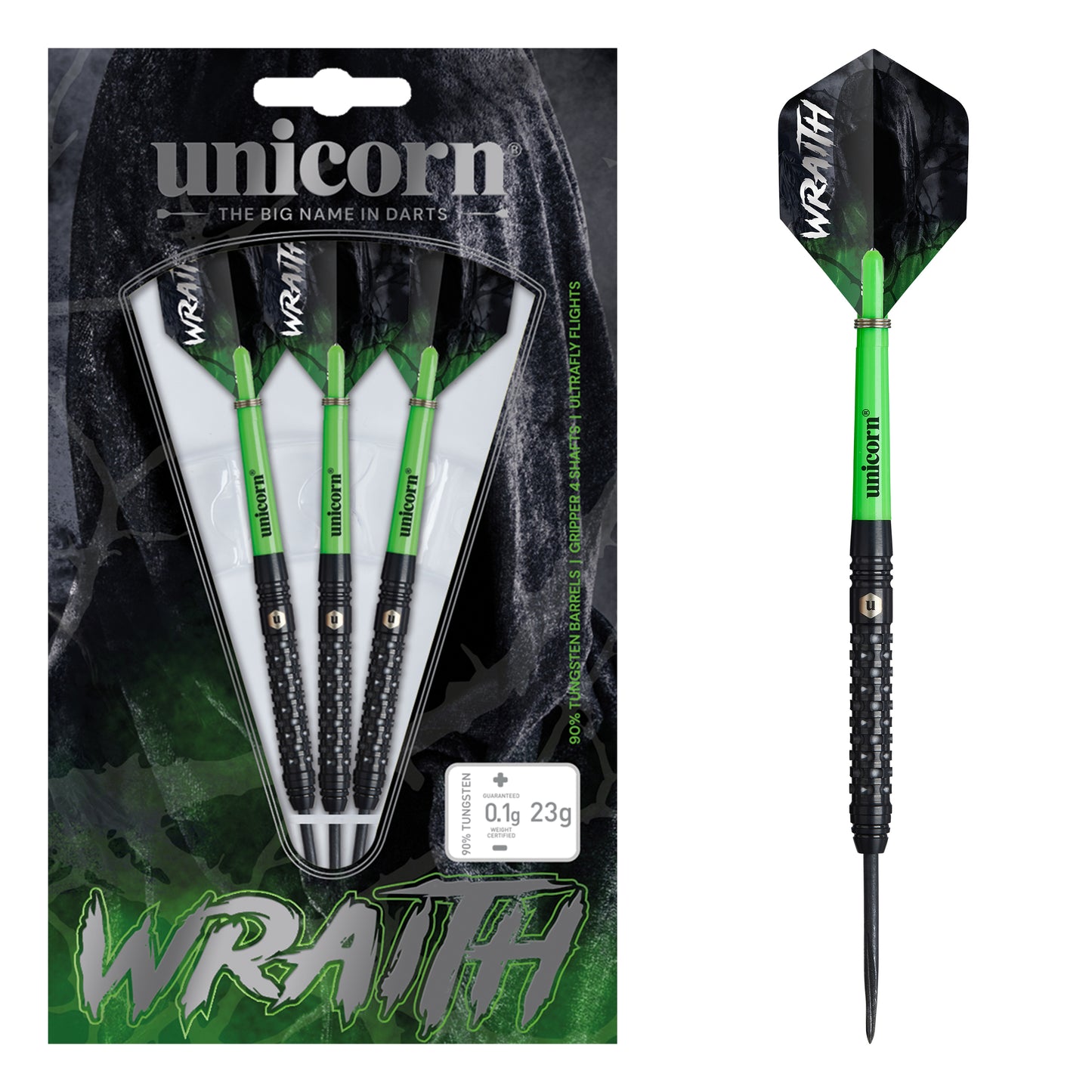Unicorn Wraith Steel Dart 90% Tungsten