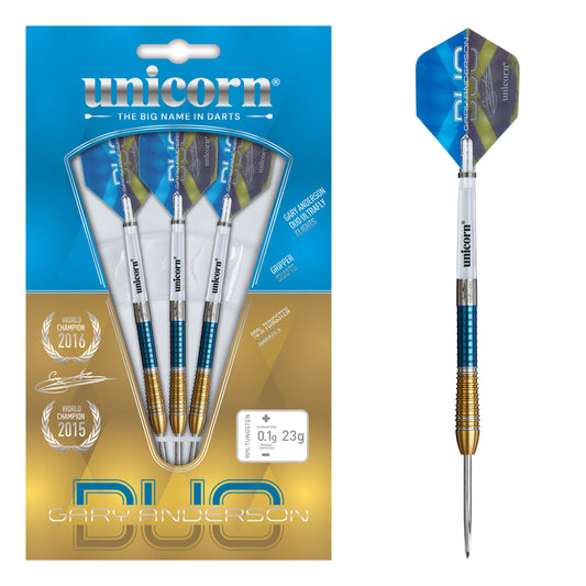 Unicorn Gary Anderson Phase 6 Duo  Steel Darts 90% Tungsten