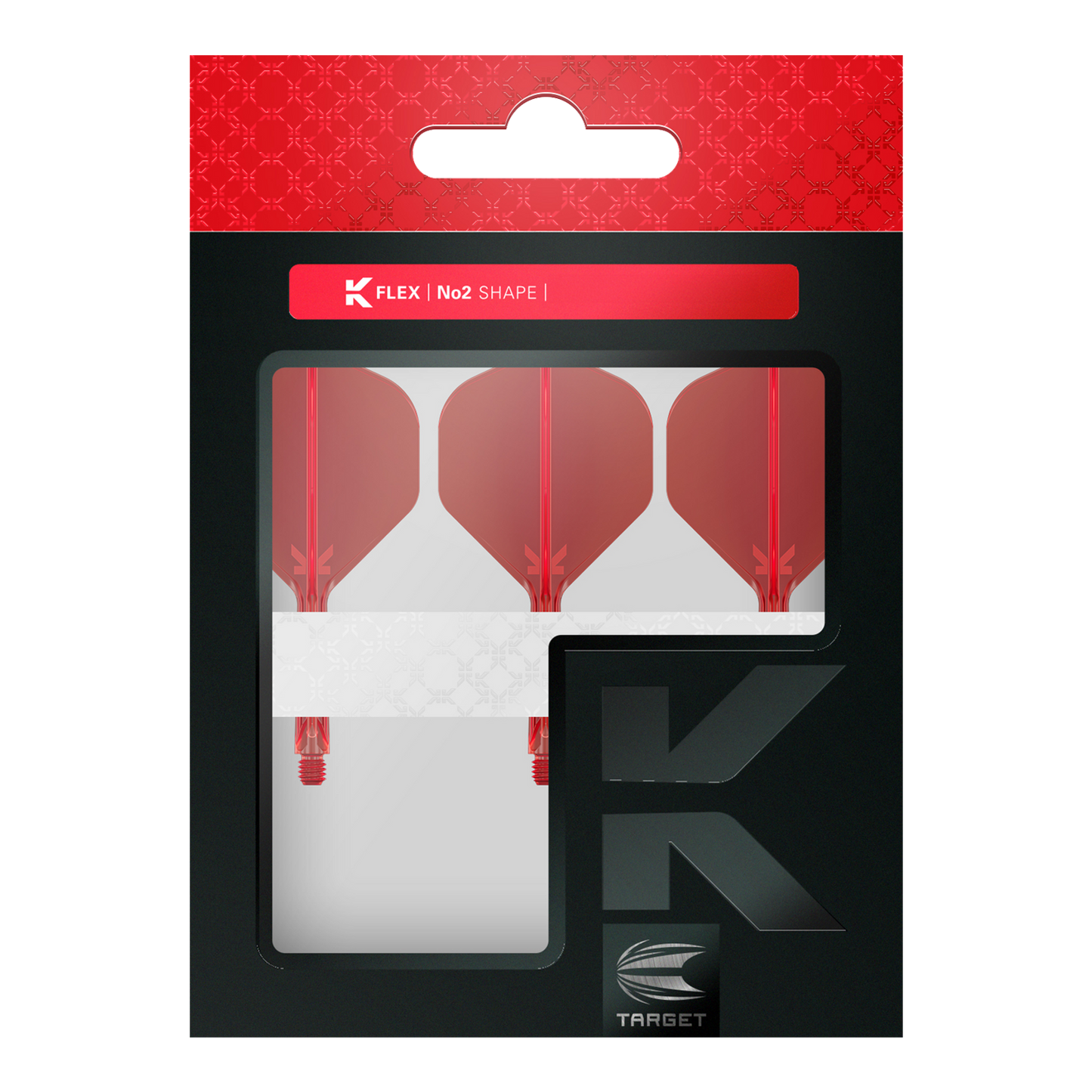 Target - K-Flex Flightsystem Rot - No2 Länge 19 mm