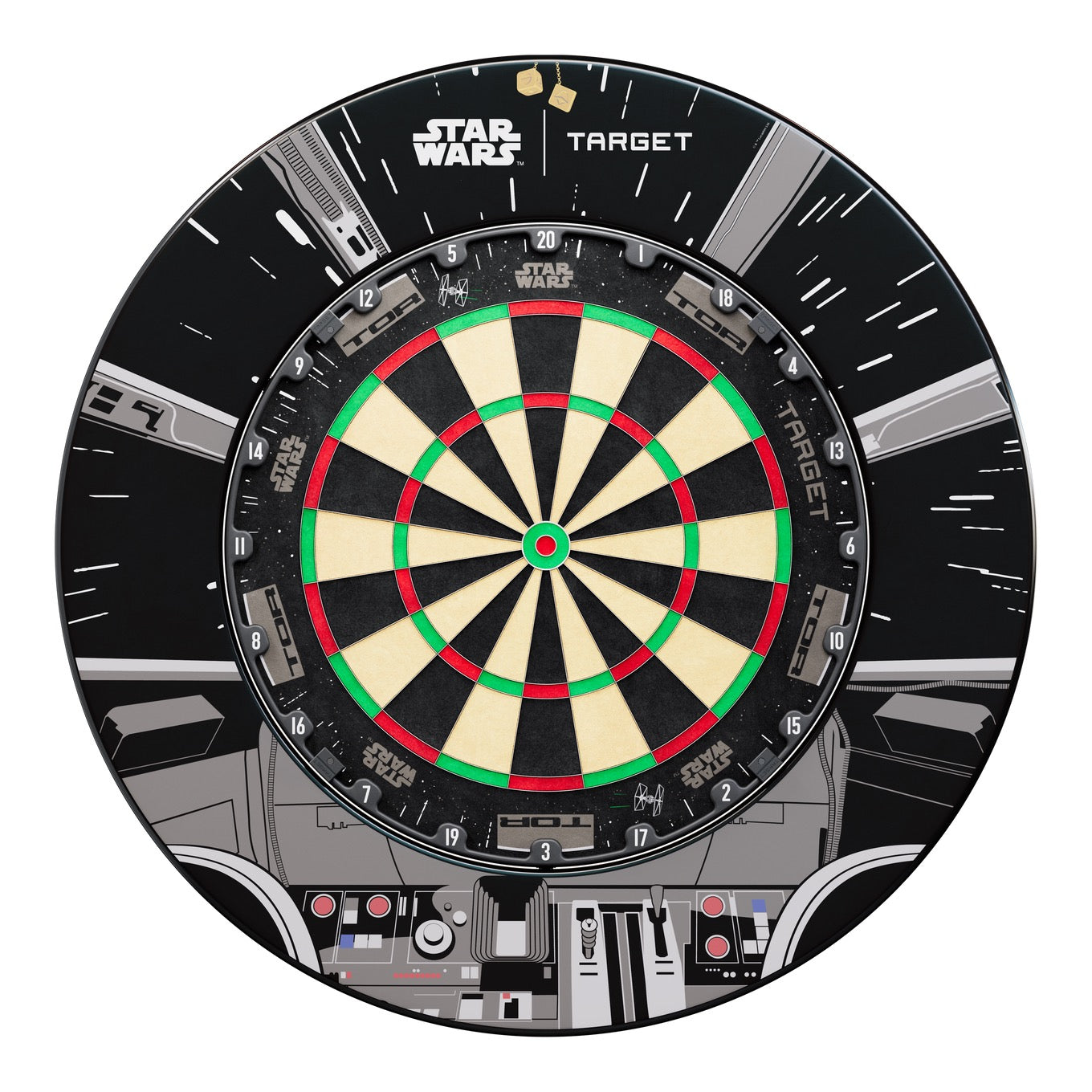 Target - Star Wars Millennium Falcon Dartboard Surround - Bundle