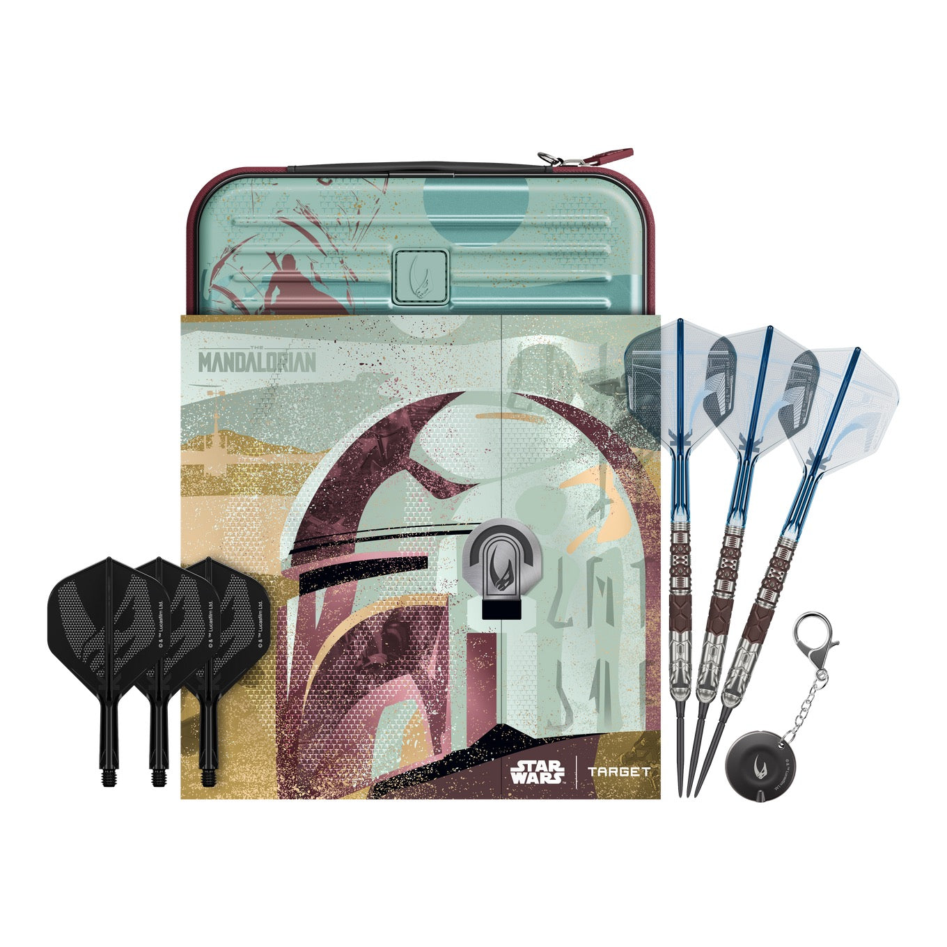 Target Star Wars Mandalorian 95 Swiss Point Steeldarts