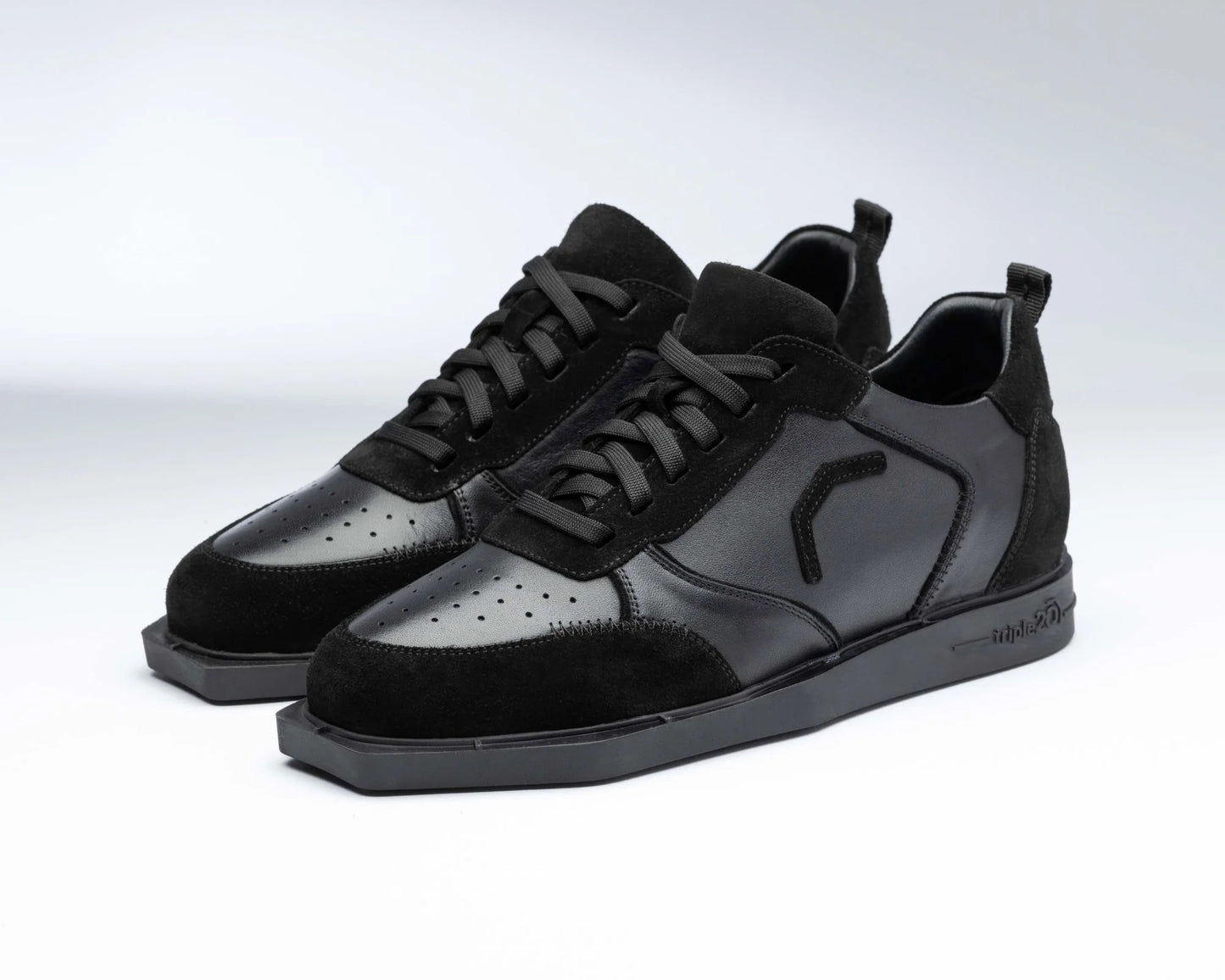 Triple20 Dartschuhe Leder Schwarz