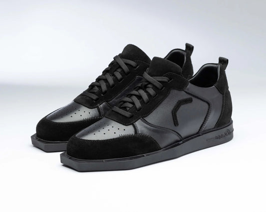 Triple20 Dartschuhe Leder Schwarz