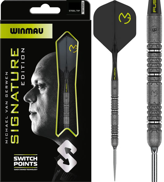Winmau Michael van Gerwen MVG Signature Edition Switch Point 90% Steeldarts