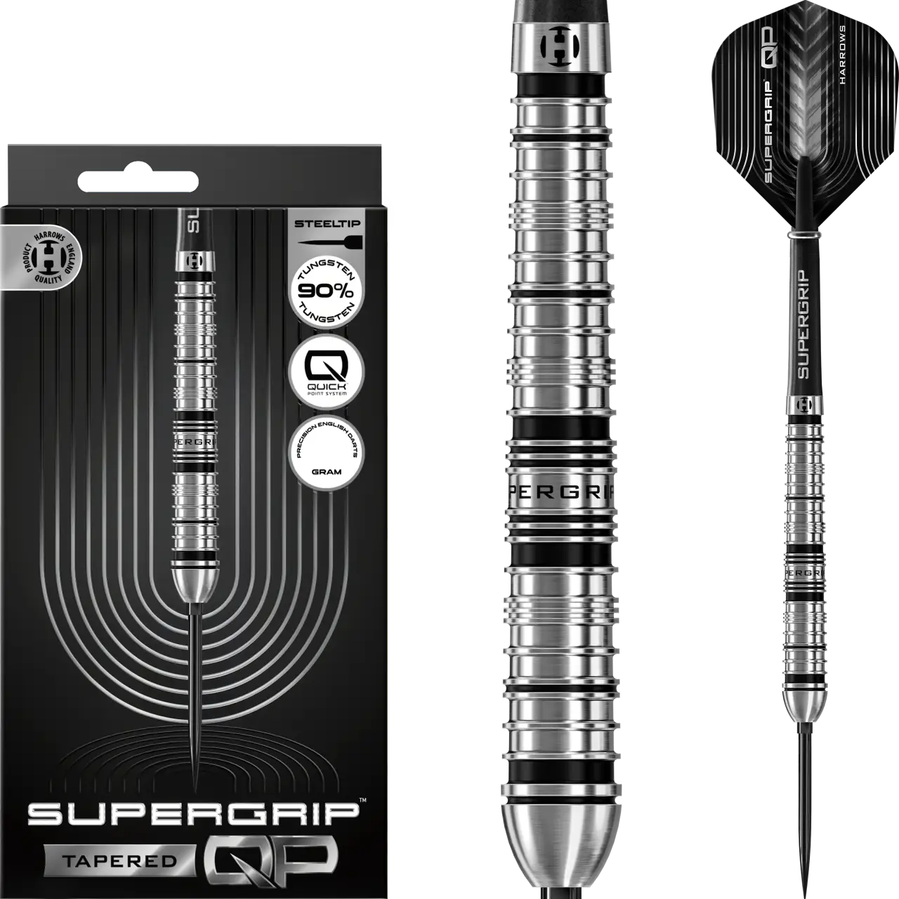 HARROWS Supergrip QP Tapered QUICK Point 90%