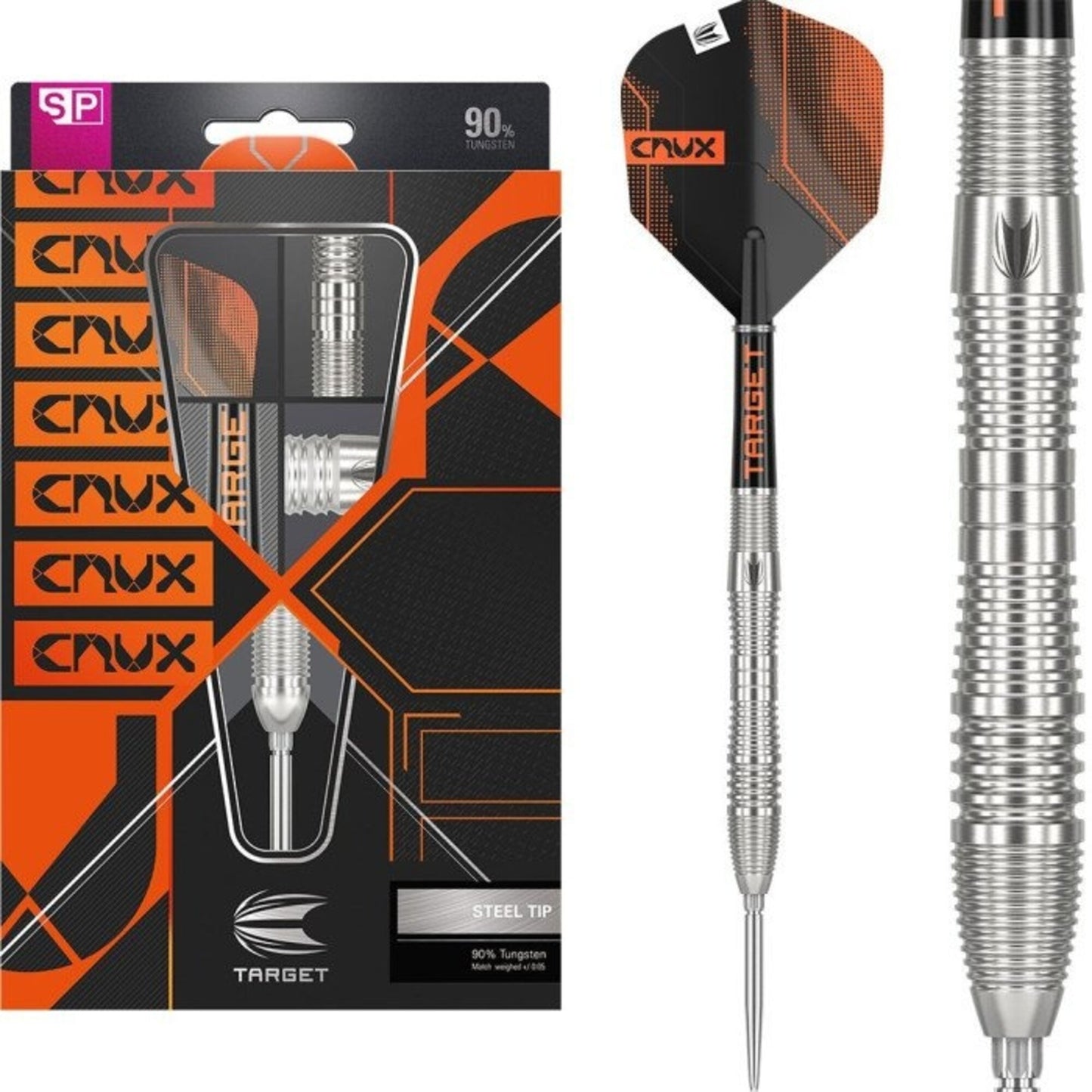 Target - Crux 03 Swiss Point Steeldarts 24g - 90% Tungsten
