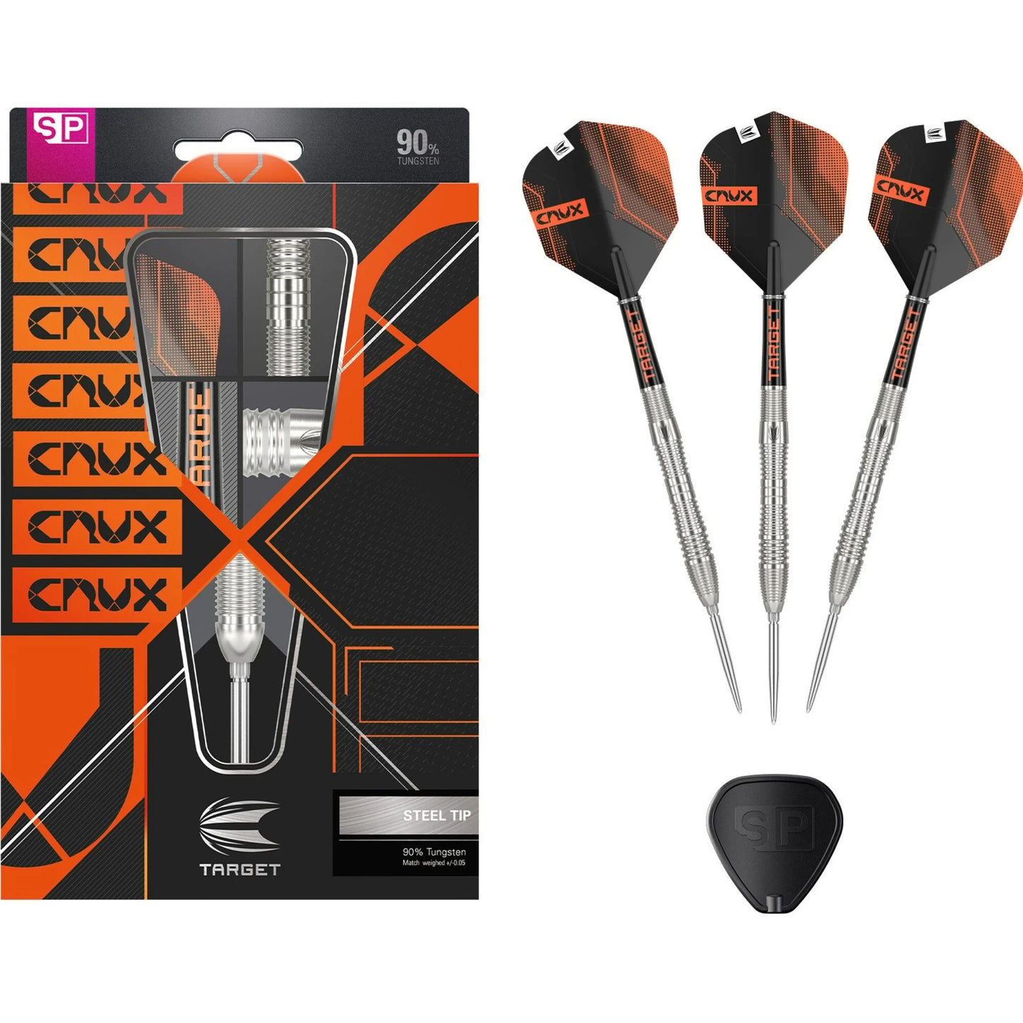 Target - Crux 03 Swiss Point Steeldarts 24g - 90% Tungsten