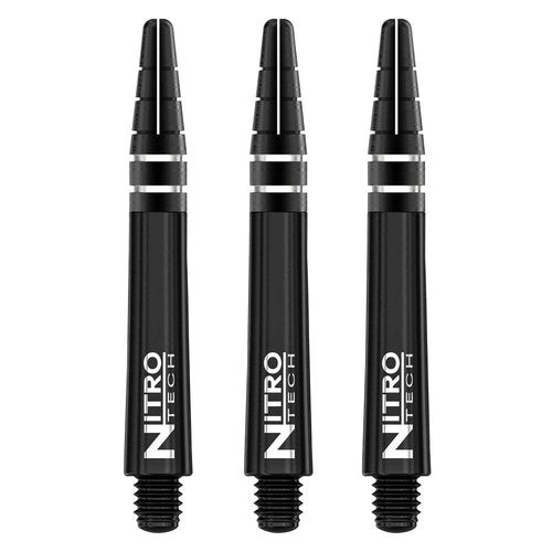 RedDragon - Nitrotech Shafts Solid Black 1 Set = 3 Stück
