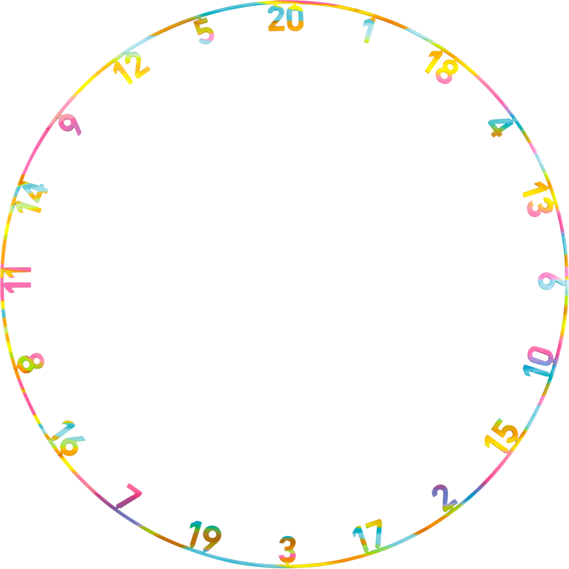 Precise180 - One Piece Lasercut Zahlenring Candy