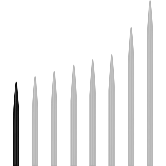 Mission - Glide Point Steeldartspitze - Schwarz