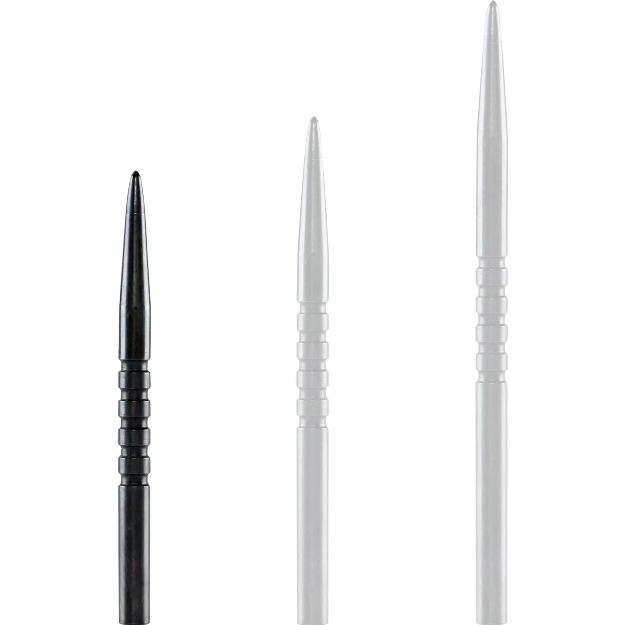 Bull's NL - Ring Grip Steeldartspitze - Schwarz