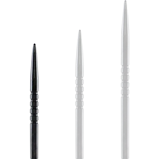 Bull's NL - Ring Grip Steeldartspitze - Schwarz