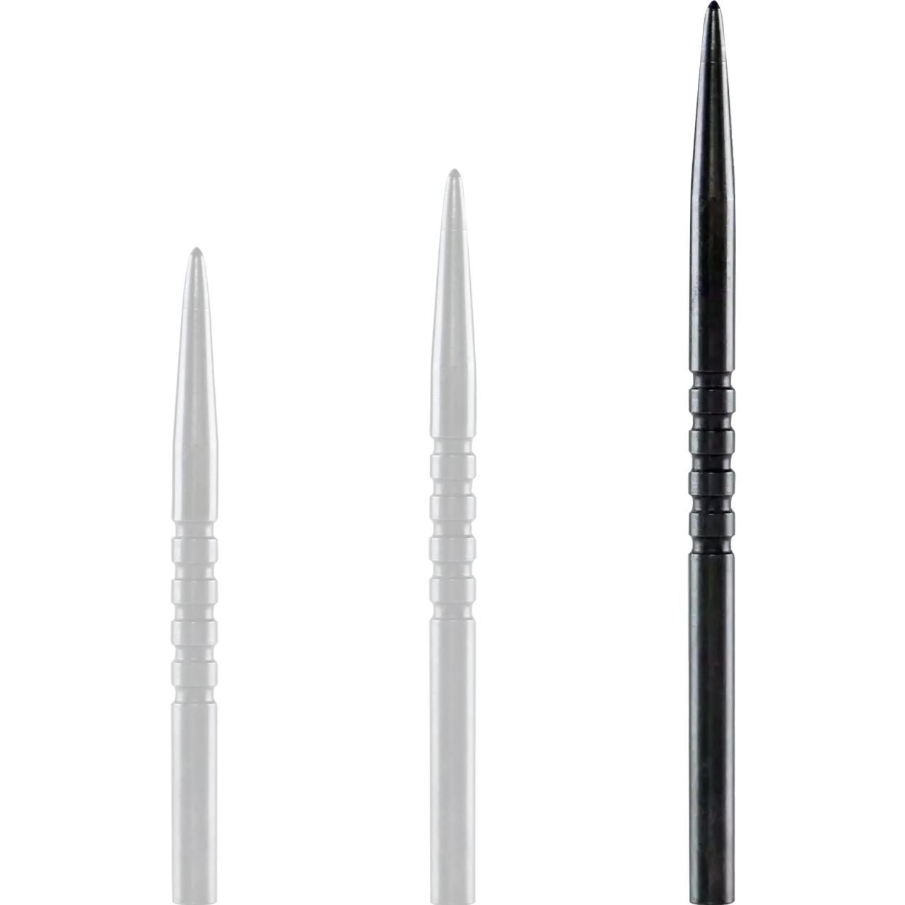 Bull's NL - Ring Grip Steeldartspitze - Schwarz