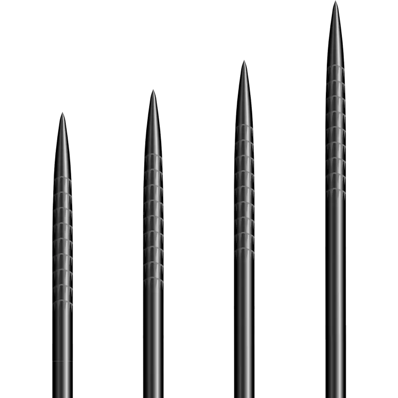 Shot - Badlands Tracks Steeldartspitzen - Schwarz
