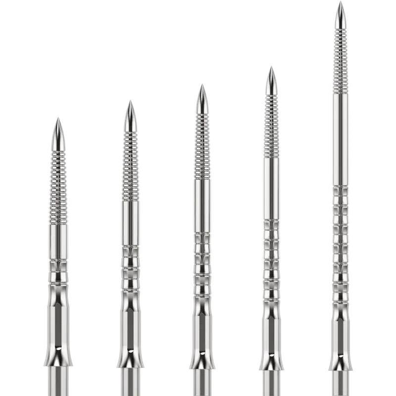 Caliburn EVO Bamboo Steeldartspitze Silber