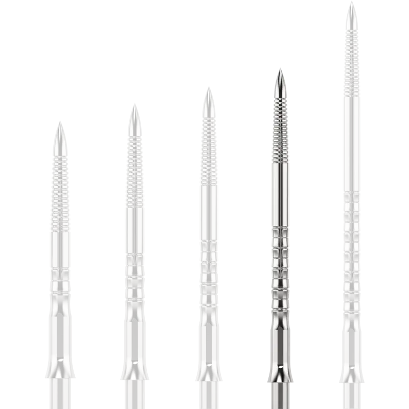 Caliburn EVO Bamboo Steeldartspitze Silber