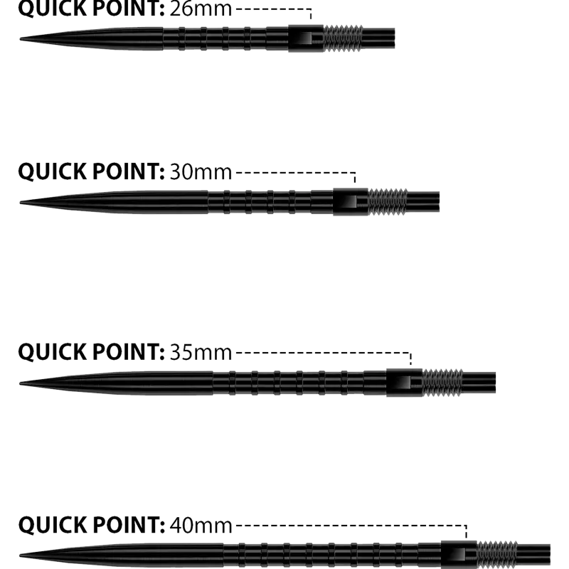 Harrows HM Grip Point Schwarz