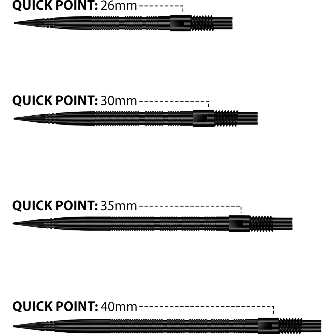 Harrows Micro Ridge QP Schwarz