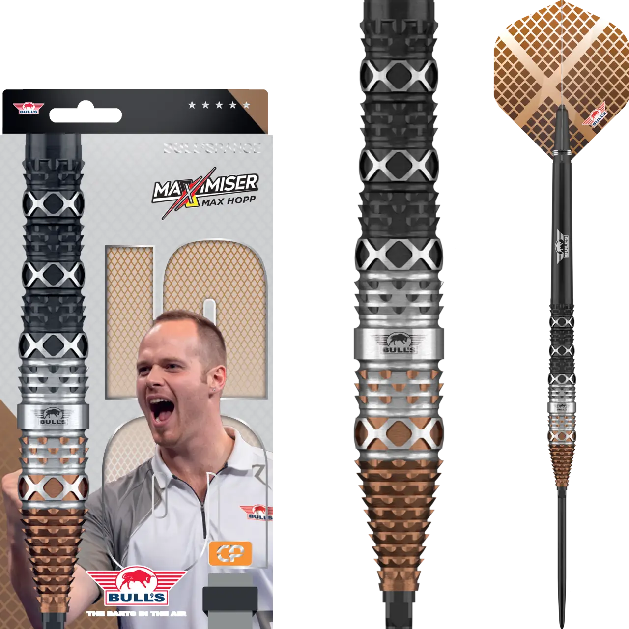Bull's NL Max Hopp CP Steeltip 95%