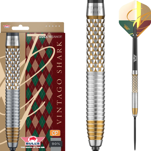 Bull's Vintago Shark CP Steeltip 90%