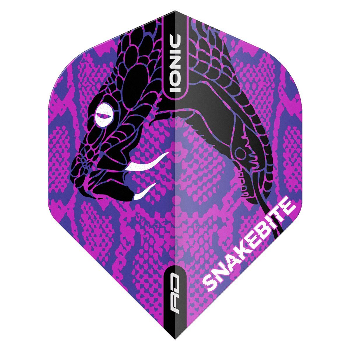 RedDragon Hardcore Ionic Peter Wright Snakebite Lila Head Flights