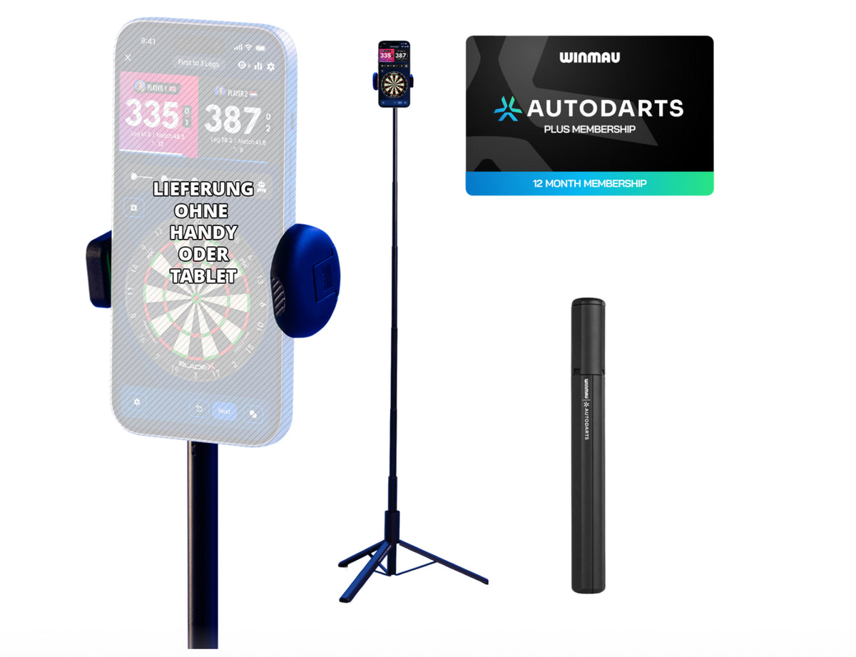 Winmau Device Stand & 12 Monate Membership Bundle