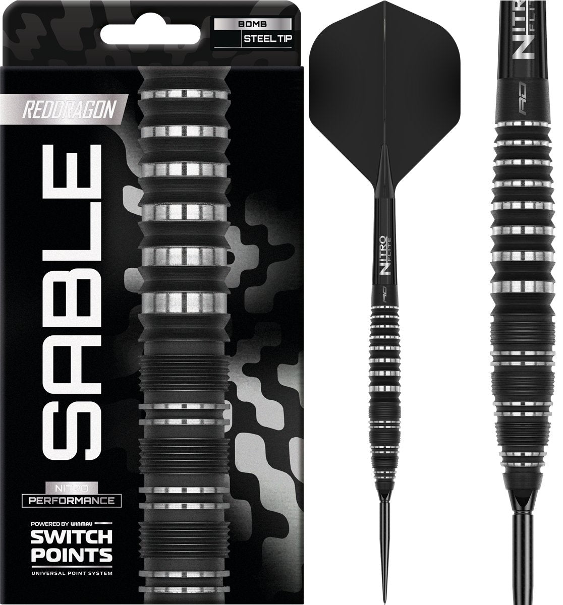 Reddragon Sable Bomb Switch Point 90% Steeldarts