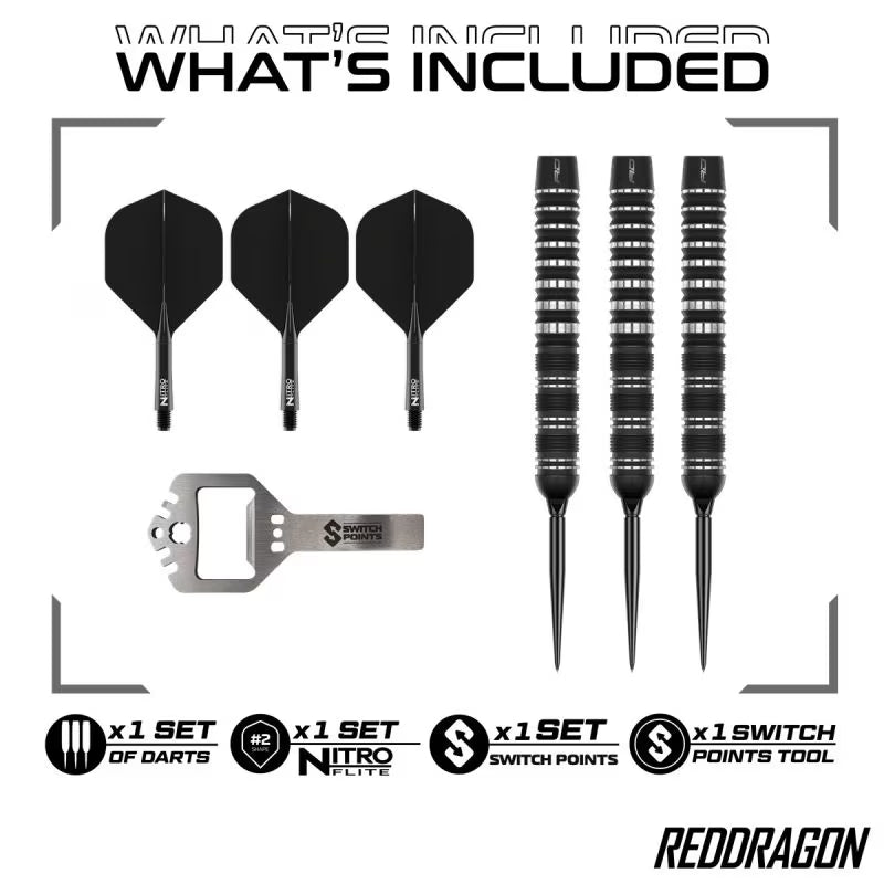 Reddragon Sable Parallel Switch Point 90% Steeldarts