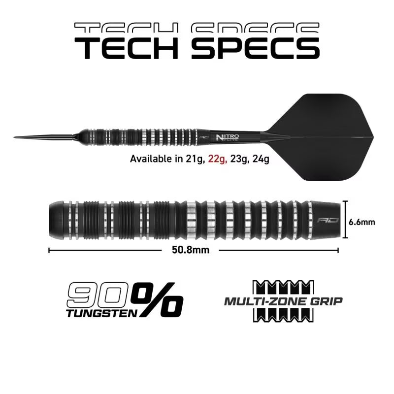 Reddragon Sable Parallel Switch Point 90% Steeldarts