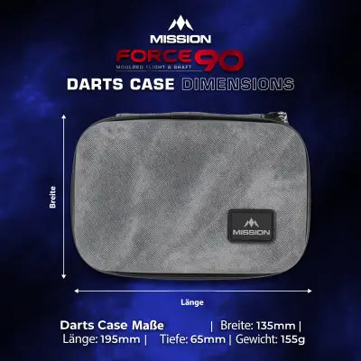 Mission  Force 90 Dart Case  Limited Edition  Large