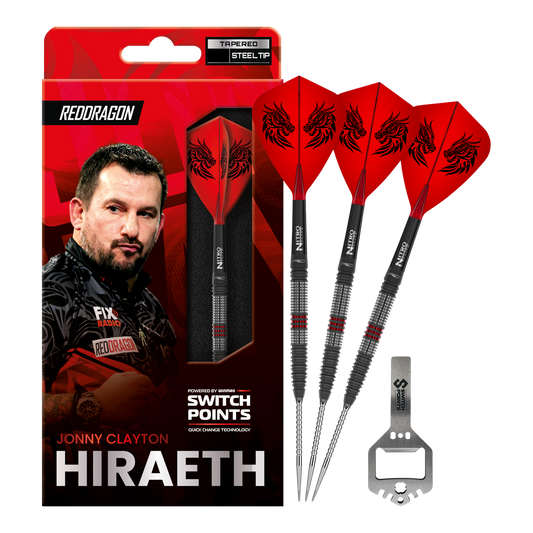 Red Dragon Jonny Clayton Hireath Switch Point Steeldarts