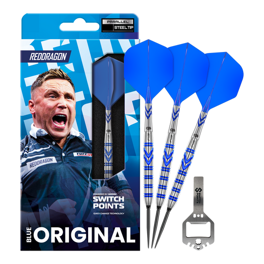 Red Dragon Gerwyn Price Blue Original Switch Point Steeldarts
