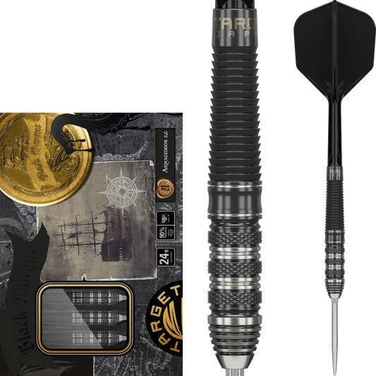 Target Japan Swiss Point Black Marque Armageddon G2 Steeldart