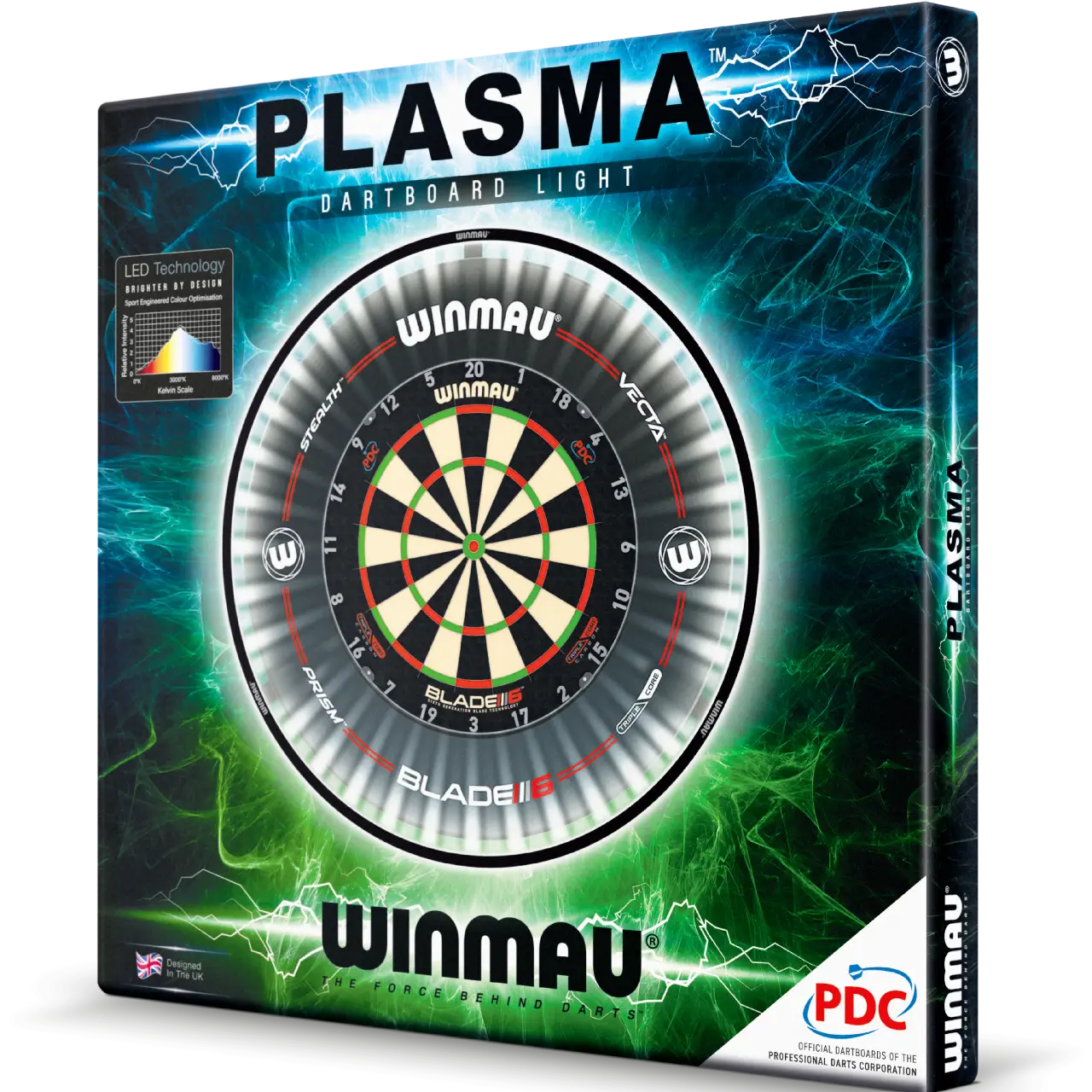 Winmau - Plasma Dartboard LED Beleuchtung