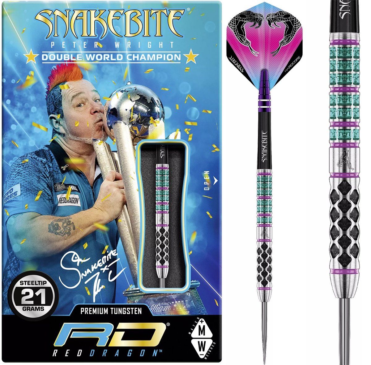 Peter Wright Supa Venom Steeldart