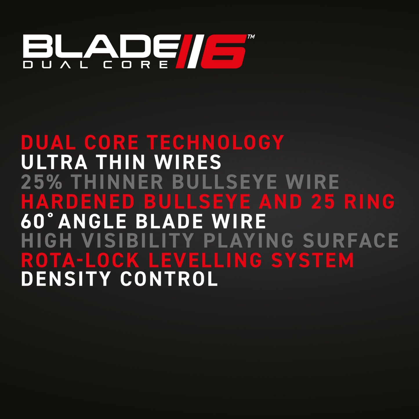 Winmau - Blade 6 DualCore Steeldartboard